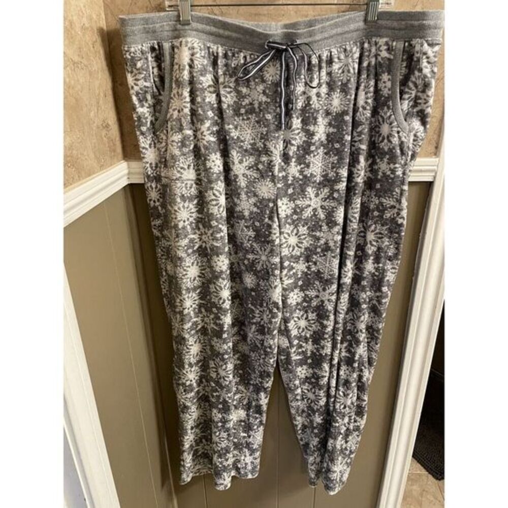 NAUTICA Pajama pants women's‎ size XXL fleece winter (A27)